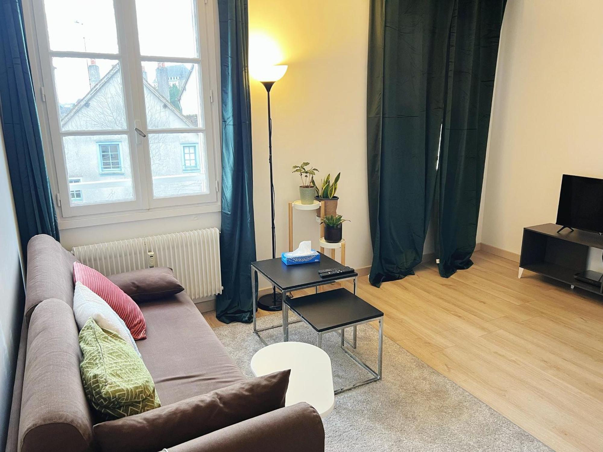 T3 De 55M2 Au Centre De Chartres Avec Parking Apartment ภายนอก รูปภาพ